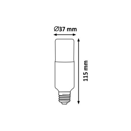Rabalux - LED Żarówka T37 E27/9W/230V 3000K