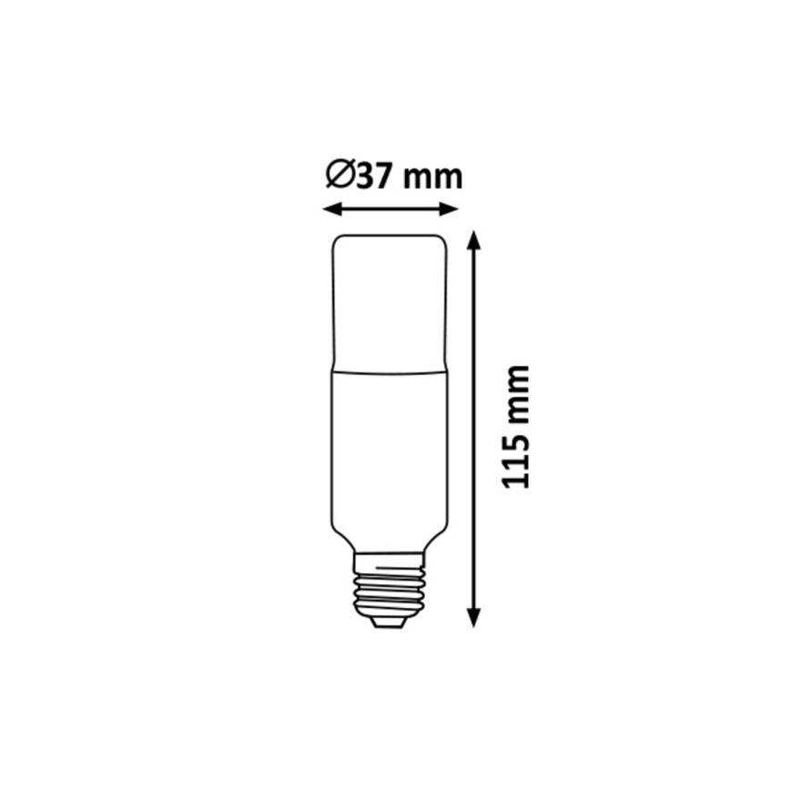 Rabalux - LED Żarówka T37 E27/9W/230V 3000K