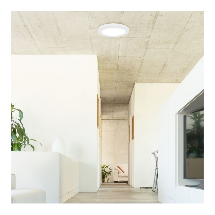 Rabalux - LED Plafon z czujnikiem LED/18W/230V 4000K 22,5 cm