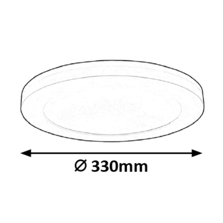 Rabalux - LED Plafon z czujnikiem LED/30W/230V 33 cm