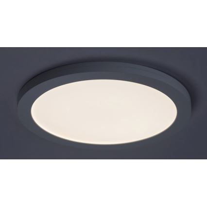 Rabalux - Oprawa sufitowa LED z czujnikiem, 30 W, 230 V, śr. 33 cm