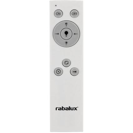 Rabalux - LED Plafon ściemnialny z pilotem LED/80W/230V