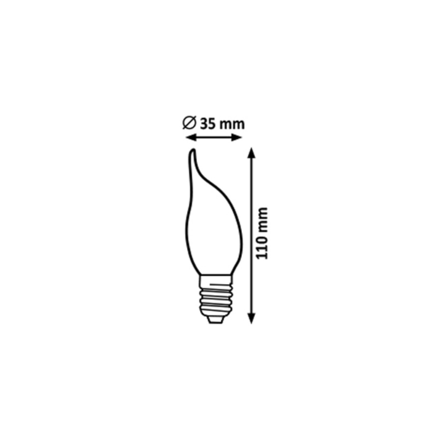 Rabalux - LED Żarówka CF35 E14/4,2W/230V 4000K