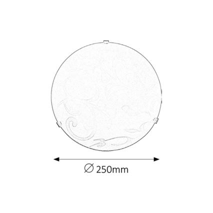 Rabalux - Lampa sufitowa 1xE27/60W/230V