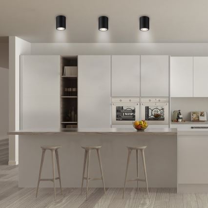 Rabalux - Oprawa punktowa 1xE27/25W/230V czarna