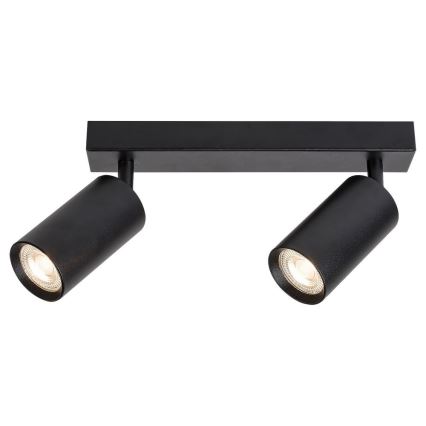 Rabalux - Lampa sufitowa punktowa 2xGU10/25W/230V czarna