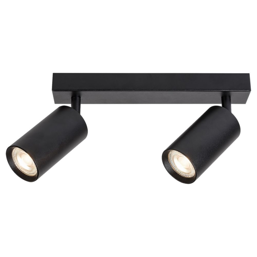 Rabalux - Lampa sufitowa punktowa 2xGU10/25W/230V czarna