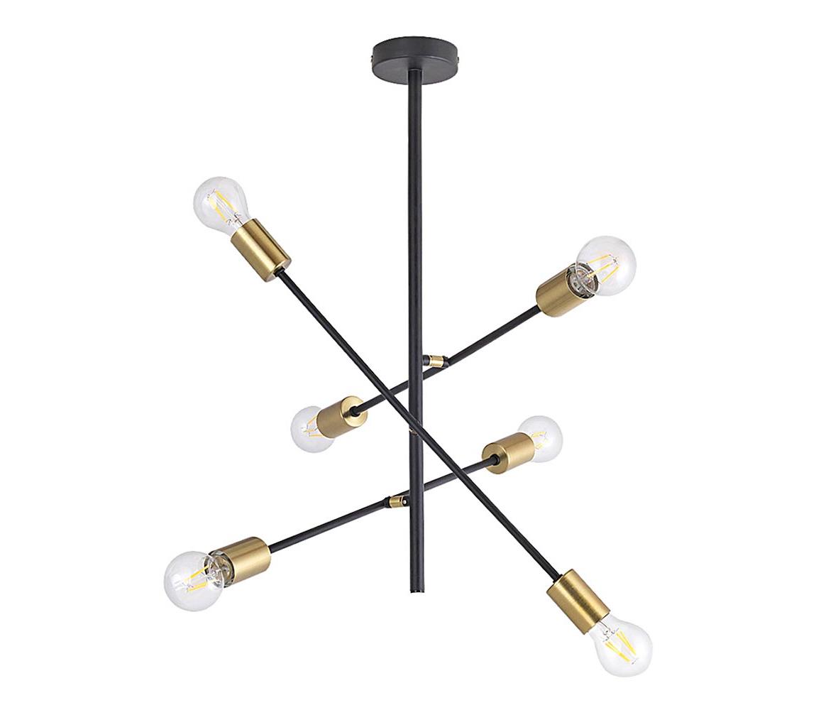 Rabalux 2104 - Żyrandol LANNY 6xE27/15W/230V
