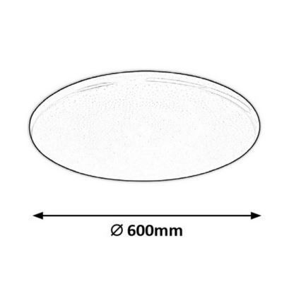 Rabalux - LED Plafon ściemnialny RGB LED/40W/230V + pilot