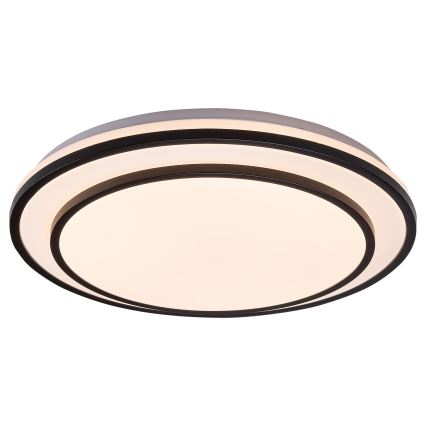Rabalux - ściemnialna lampa sufitowa LED/40W/230V 3000-6500K czarna śr. 49 cm + zdalne sterowanie
