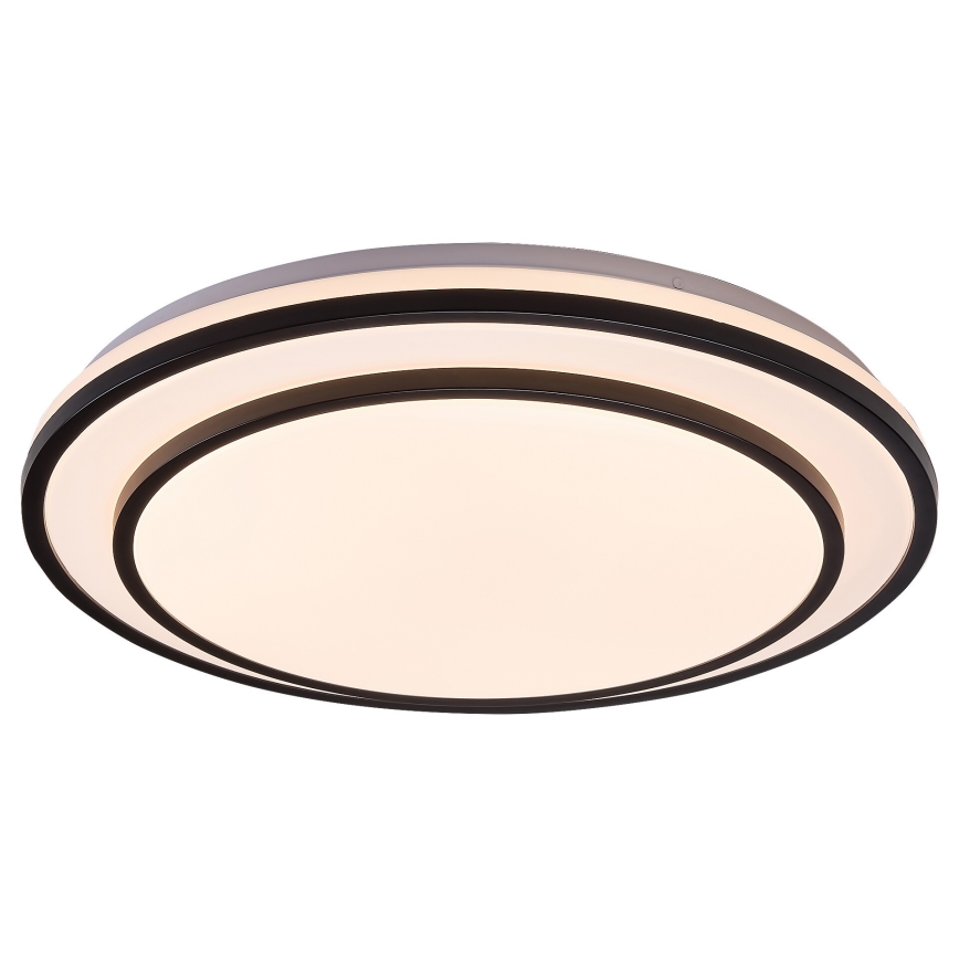 Rabalux - ściemnialna lampa sufitowa LED/40W/230V 3000-6500K czarna śr. 49 cm + zdalne sterowanie