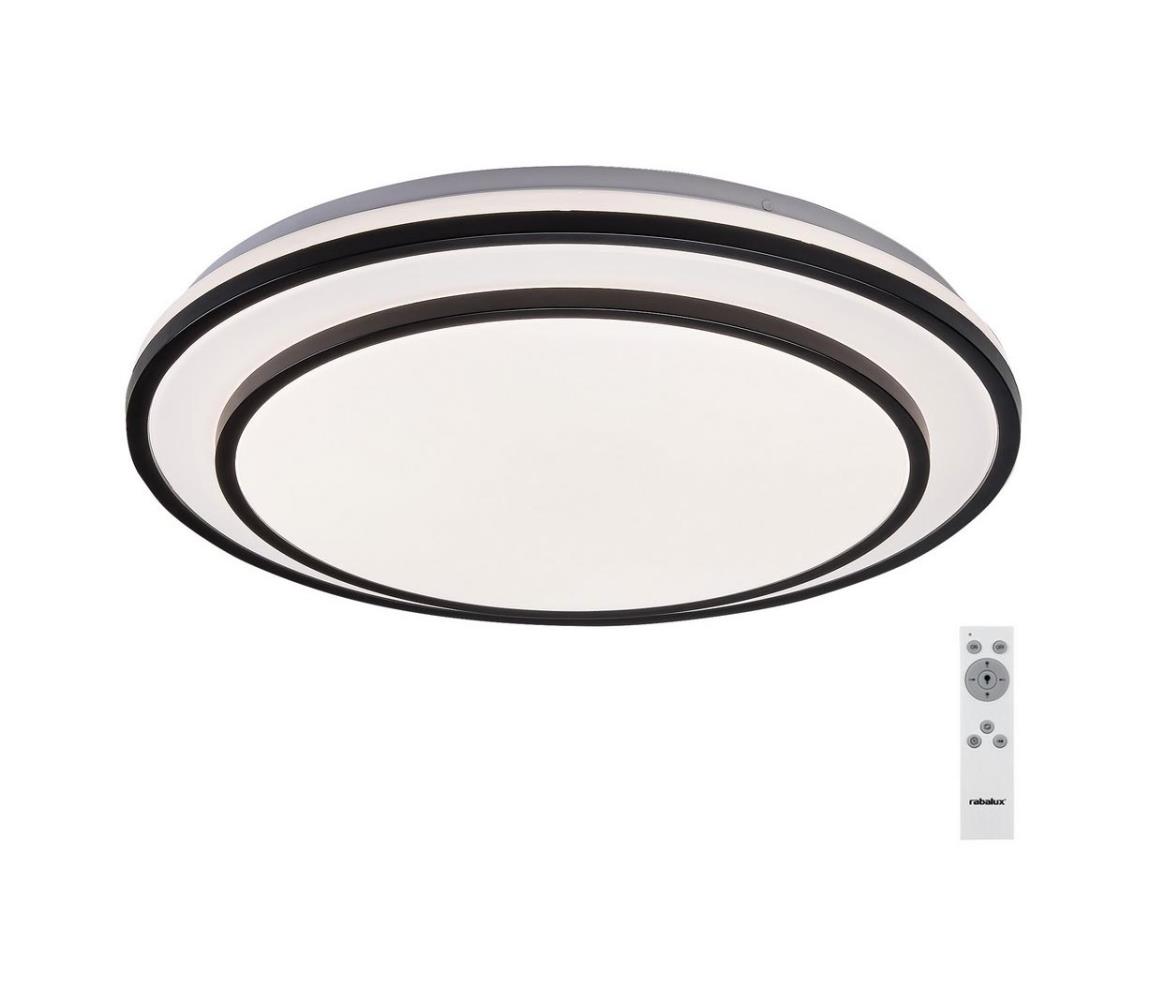 Rabalux 2130 - LED Ściemniany plafon LUPITA LED/40W/230V czarny + pilot
