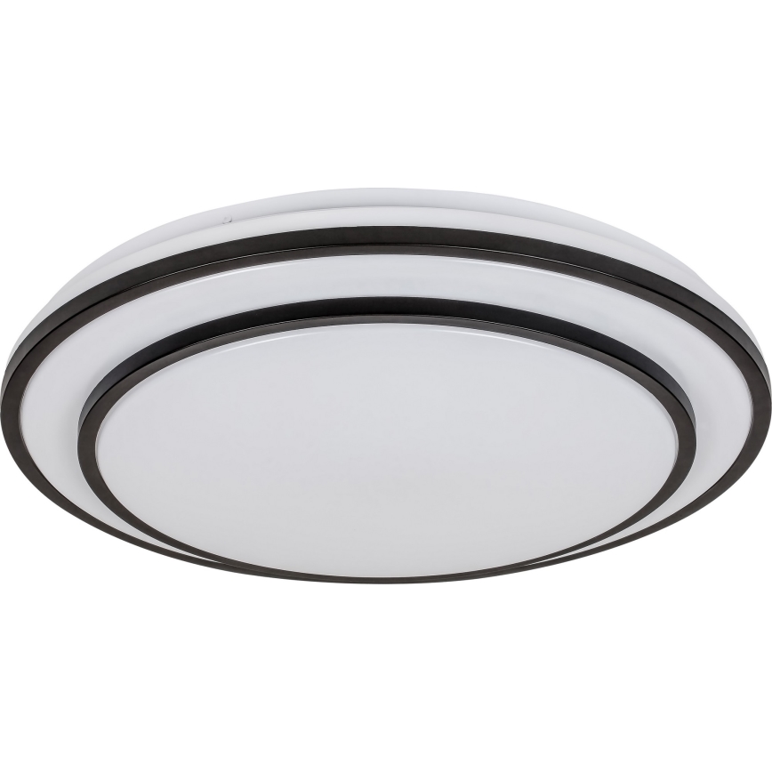 Rabalux - LED Ściemniany plafon LED/40W/230V 3000-6500K czarny + pilot