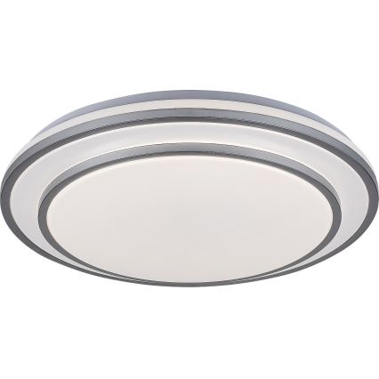 Rabalux - LED Ściemniany plafon LED/40W/230V 3000-6500K srebrny + pilot