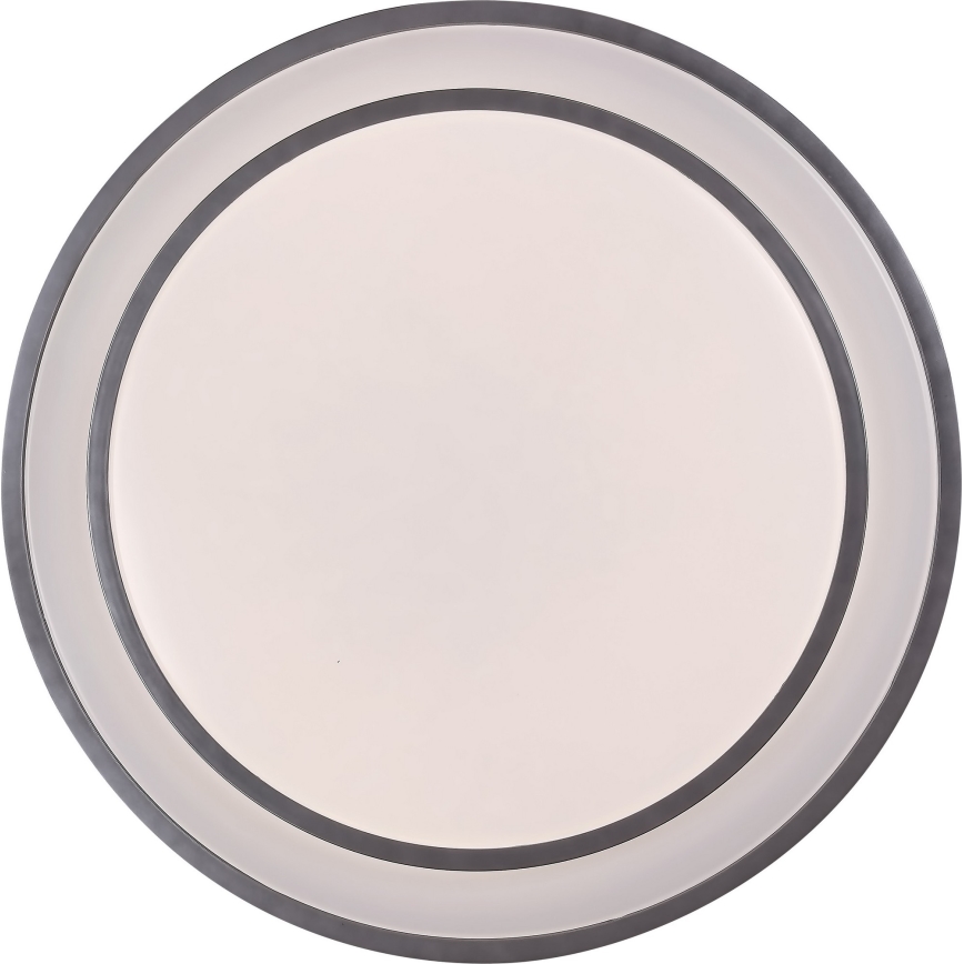 Rabalux - LED Ściemniany plafon LED/40W/230V 3000-6500K srebrny + pilot