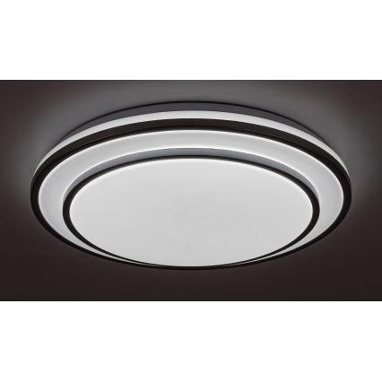 Rabalux - LED Ściemniany plafon LED/40W/230V 3000-6500K srebrny + pilot