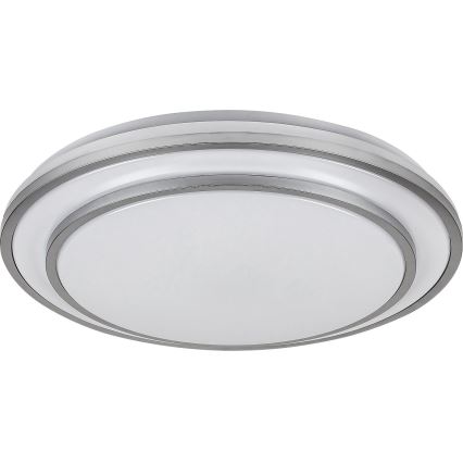 Rabalux - ściemnialna lampa sufitowa LED/40W/230V 3000-6500K srebrna, śr. 49 cm + pilot zdalnego sterowania