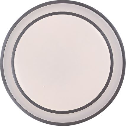 Rabalux - ściemnialna lampa sufitowa LED/40W/230V 3000-6500K srebrna, śr. 49 cm + pilot zdalnego sterowania