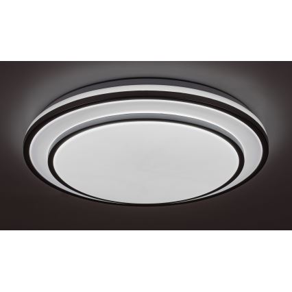 Rabalux - ściemnialna lampa sufitowa LED/40W/230V 3000-6500K srebrna, śr. 49 cm + pilot zdalnego sterowania