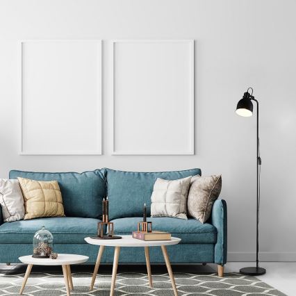 Rabalux - Lampa stojąca 1xE27/40W/230V czarna