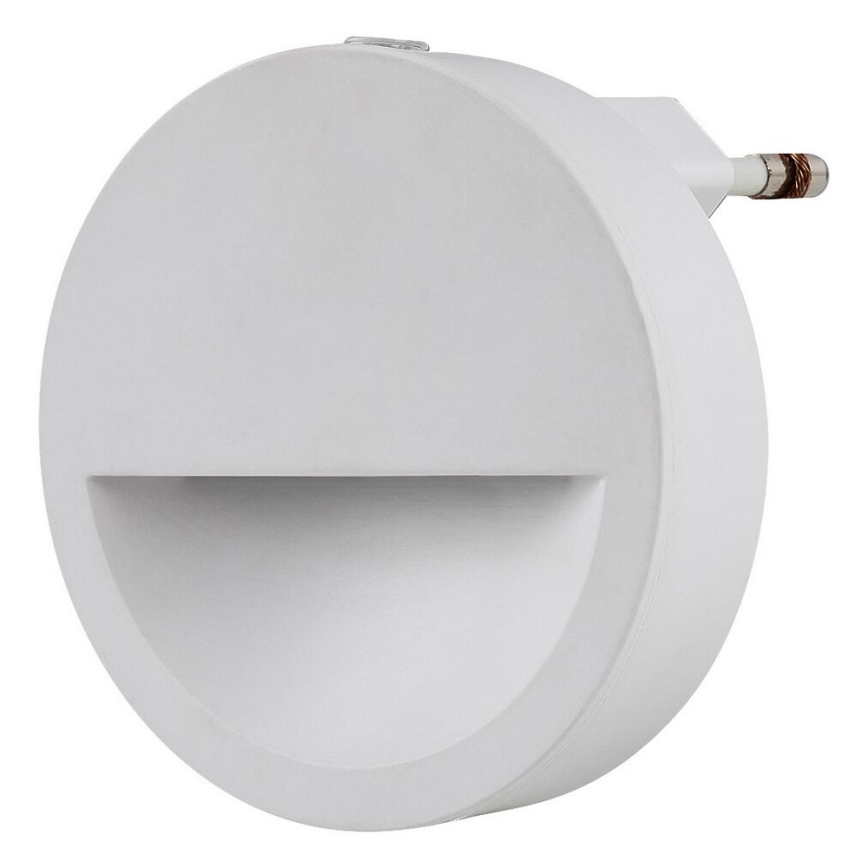 Rabalux - LED Lampka nocna z czujnikiem zmierzchu LED/0,5W/230V 3000K śr. 65 matowe