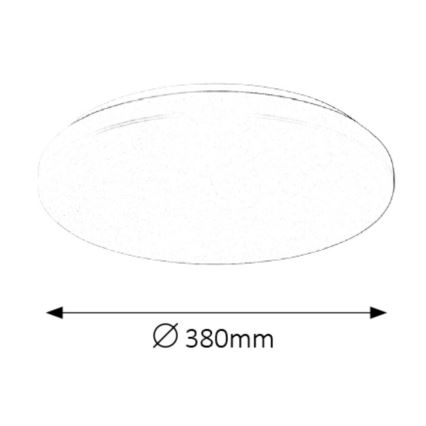 Rabalux - LED Plafon 1xLED/32W/230V śr. 38 cm