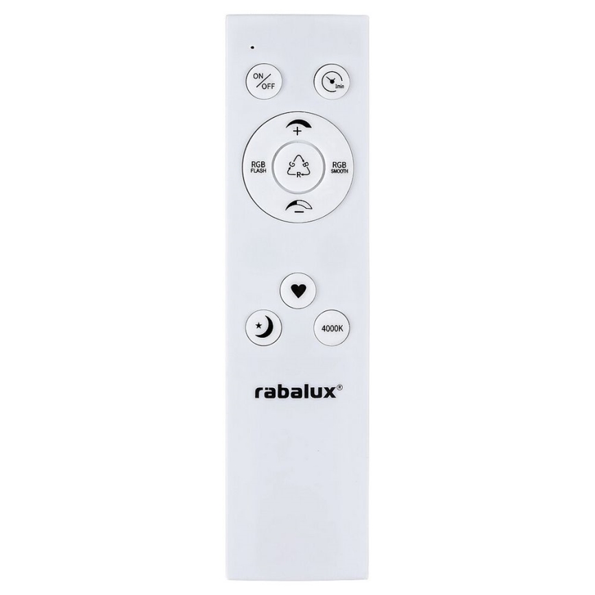 Rabalux - LED RGB Plafon ściemnialny LED/22W/230V Wi-Fi Tuya + zdalne sterowanie