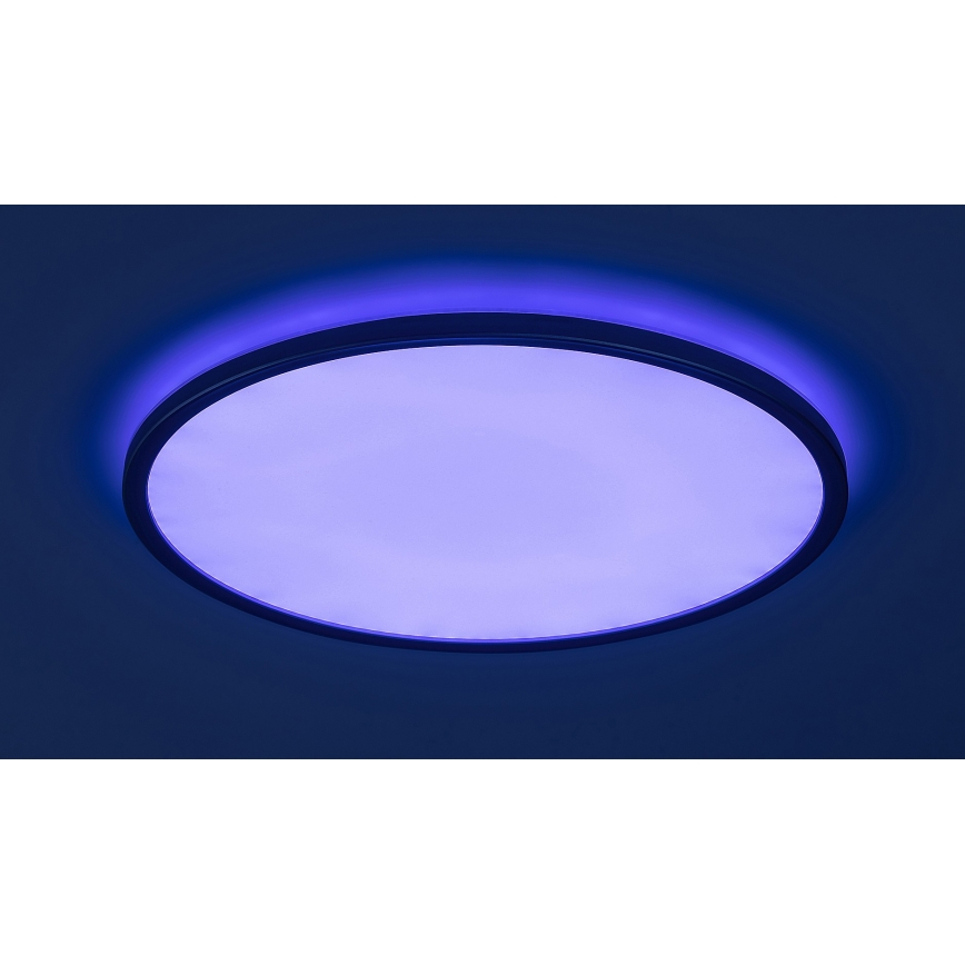 Rabalux - LED RGB ściemnialna lampa sufitowa LED/22W/230V Wi-Fi Tuya + z pilotem śr. 41,5 cm