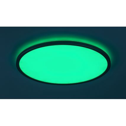 Rabalux - LED RGB ściemnialna lampa sufitowa LED/22W/230V Wi-Fi Tuya + z pilotem śr. 41,5 cm