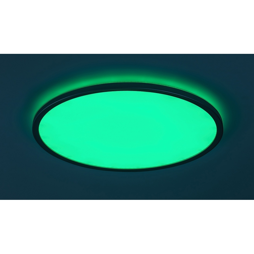 Rabalux - LED RGB ściemnialna lampa sufitowa LED/22W/230V Wi-Fi Tuya + z pilotem śr. 41,5 cm