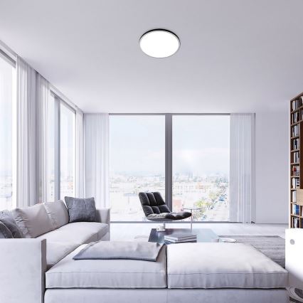 Rabalux - LED RGB ściemnialna lampa sufitowa LED/22W/230V Wi-Fi Tuya + z pilotem śr. 41,5 cm