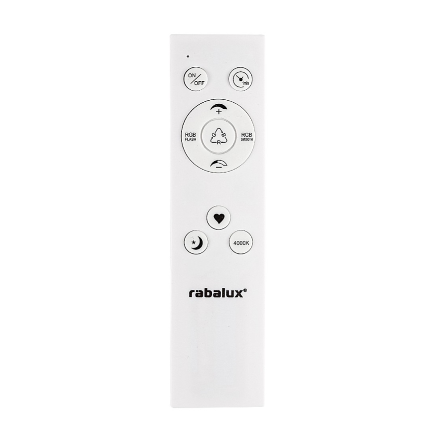 Rabalux - LED RGB Plafon ściemnialny LED/22W/230V Wi-Fi Tuya + zdalne sterowanie