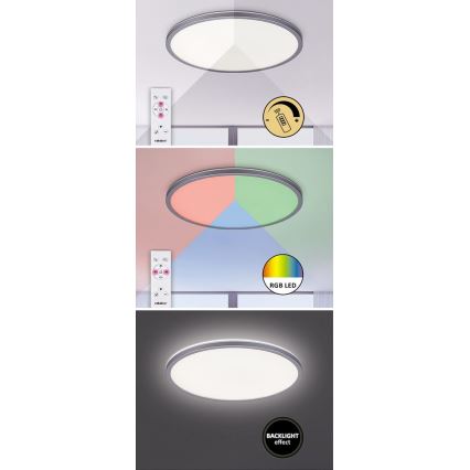 Rabalux - LED RGB Plafon ściemnialny LED/22W/230V Wi-Fi + pilot zdalnego sterowania