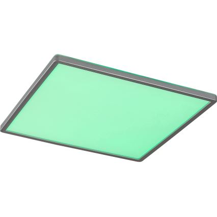 Rabalux - LED RGB ściemnialna oprawa sufitowa LED/22W/230V Wi-Fi Tuya + pilot 42x42 cm