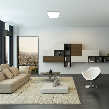 Rabalux - LED RGB ściemnialna oprawa sufitowa LED/22W/230V Wi-Fi Tuya + pilot 42x42 cm