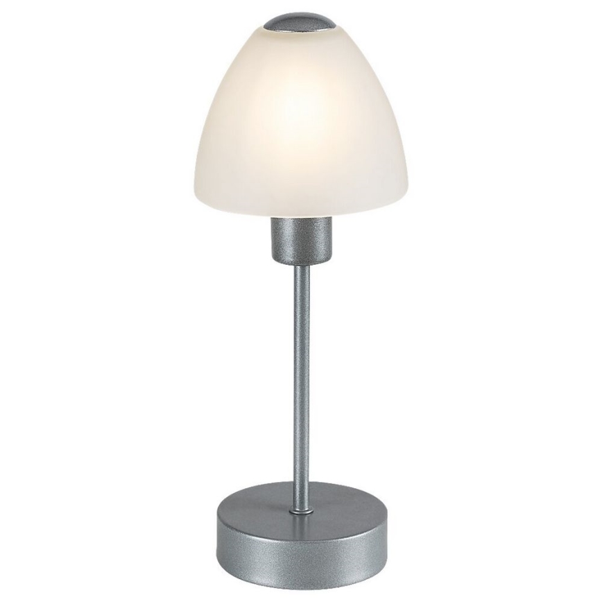Rabalux - Lampa ściemnialna stołowa 1xE14/40W/230V matowy chrom