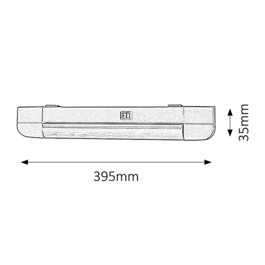 Rabalux - Kuchenne oświetlenie podszafkowe 1xG13/10W/230V 39,5 cm