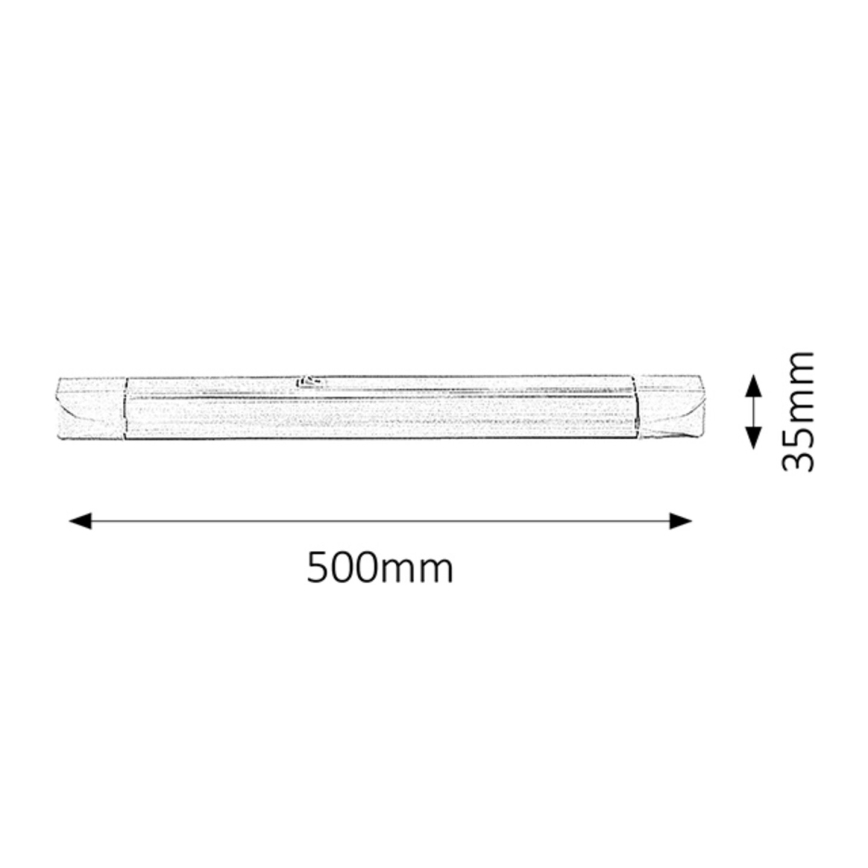 Rabalux - Kuchenne oświetlenie podszafkowe 1xG13/15W/230V 50 cm