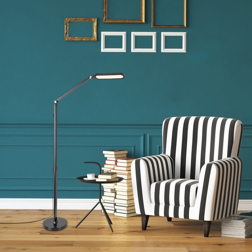 Rabalux - LED Ściemnialna dotykowa lampa podłogowa LED/13W/230V 3000-6000K czarna
