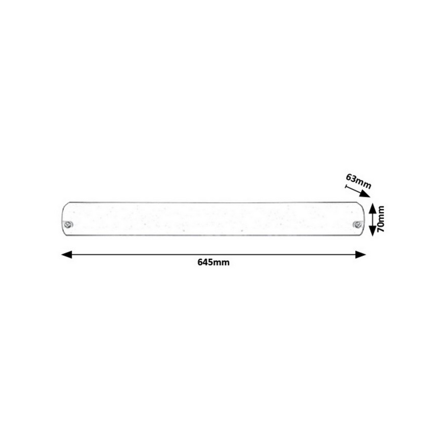 Rabalux - LED Kuchaenne oświetlenie podszafkowe LED/14,5W/230V