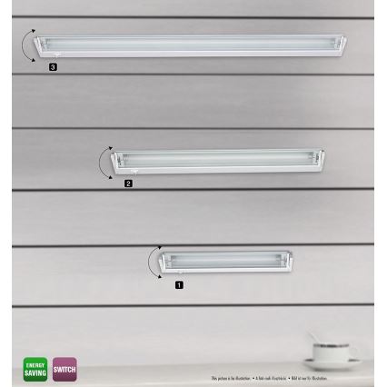 Rabalux 2361 - Oprawa EASY LIGHT G5/8W/230V