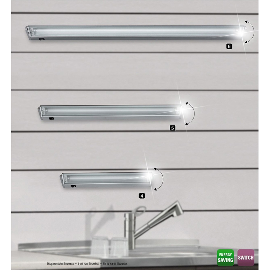 Rabalux 2366 - Lampa sufitowa Łazienkowa EASY LIGHT 1xG5/21W/230V