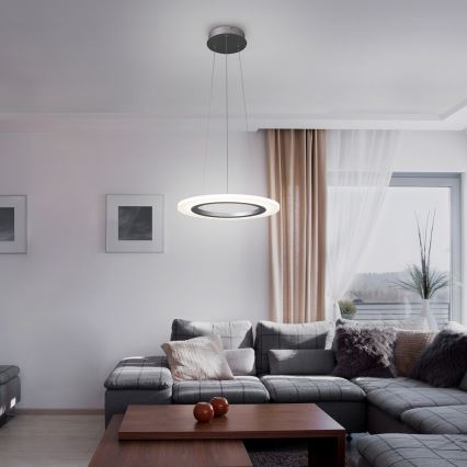 Rabalux 2428 - LED Żyrandol ADRIENNE LED/20W/230V srebrny