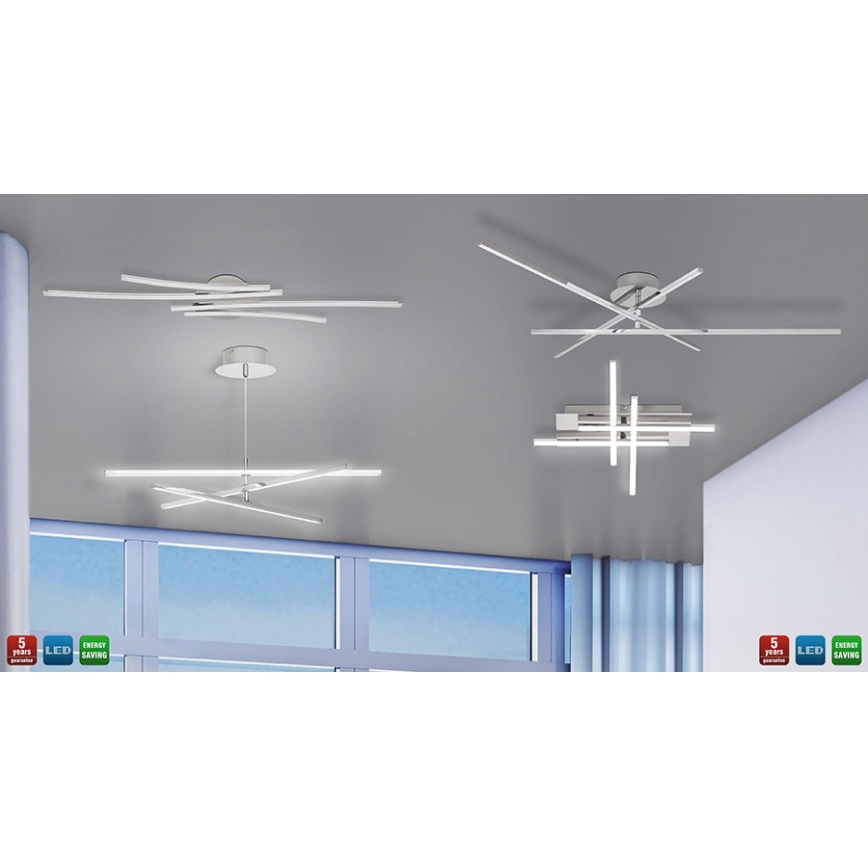 Rabalux 2480 - LED żyrandol MEREDITH LED/18W/230V