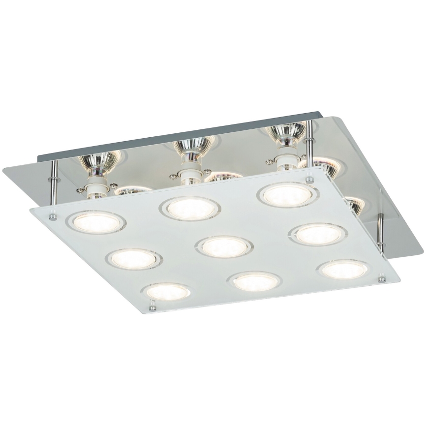 Rabalux - Lampa sufitowa LED NAOMI 9xGU10/5W 38x38 cm