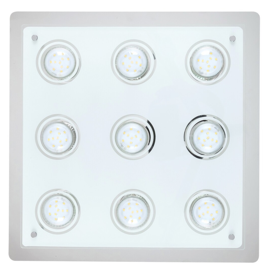 Rabalux 2517 - LED Lampa sufitowa NAOMI 9xGU10/5W