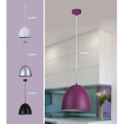 Rabalux 2592 - Żyrandol OLIVIA 1xE27/60W/230V