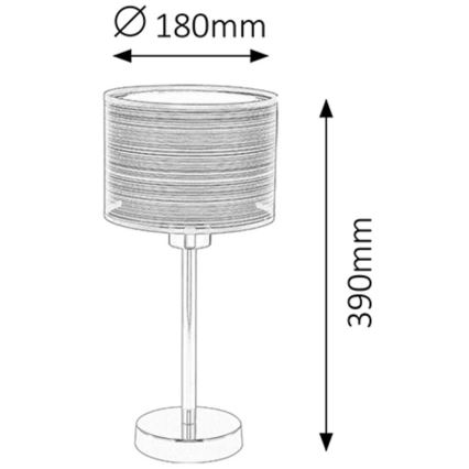 Rabalux - Lampa stołowa E27/60W