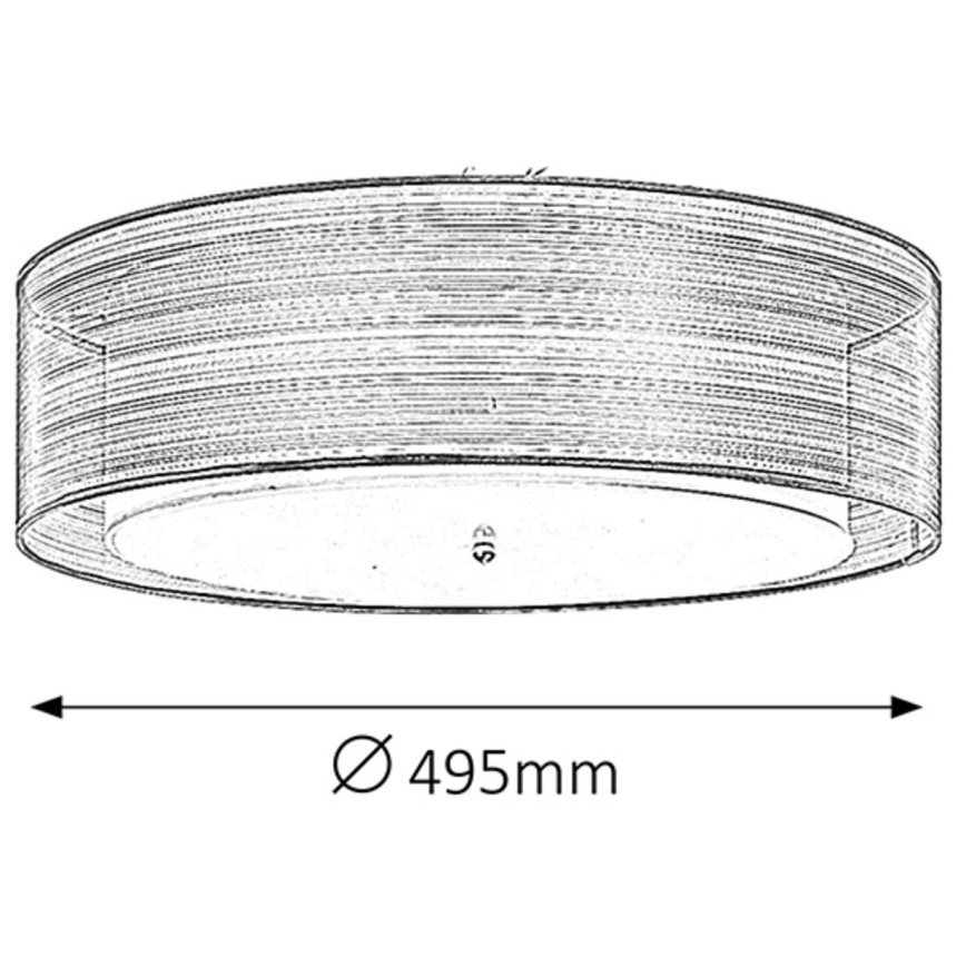 Rabalux - Plafon 3xE14/25W/230V śr. 49,5 cm