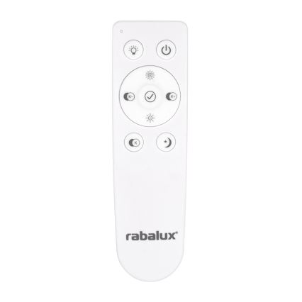Rabalux 2639 - LED Plafon z pilotem OLLIE 1xLED/100W/230V